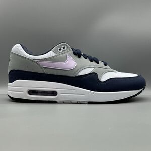 Nike Air Max 1 Football Grey Lilac Men’s Size 9 FD9082 001 Casual Lifestyle Shoe